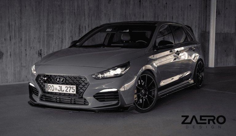 the Racing Spirit of Your Hyundai i30N with the EVO-1 Gloss Black Body Kit by ZAERO