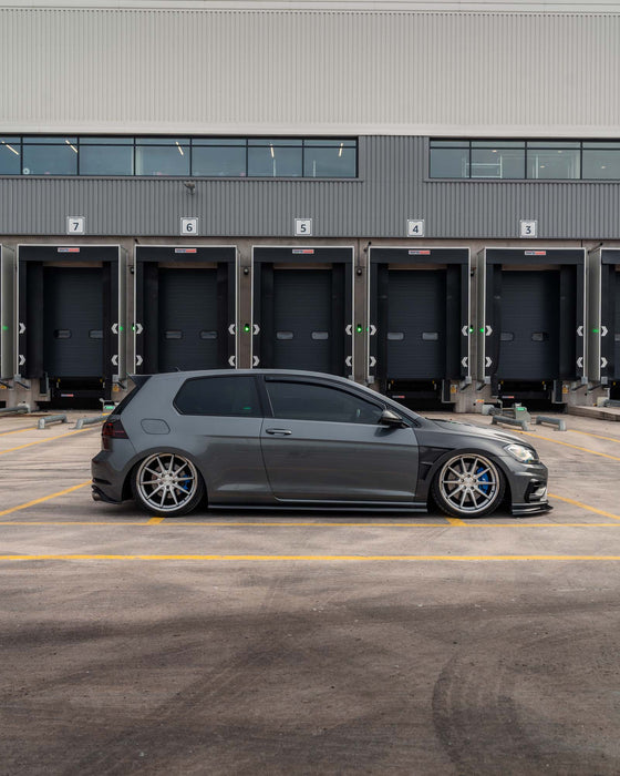 VW Golf R Mk7.5 EVO-1 Gloss Black Front Splitter