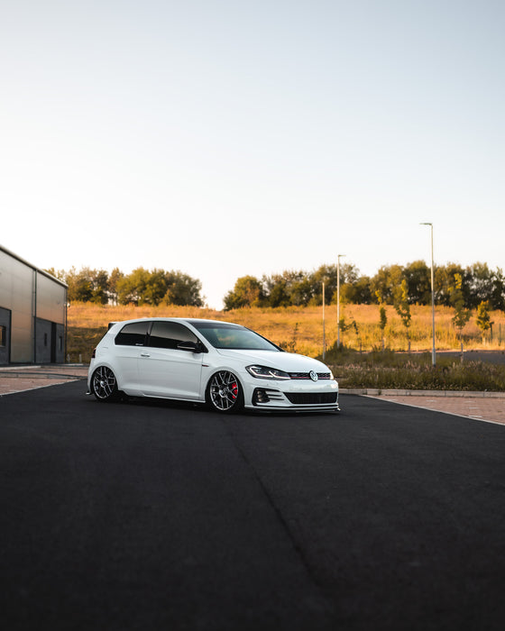 VW Golf GTI GTD Mk7.5 EVO-1 Gloss Black Front Splitter