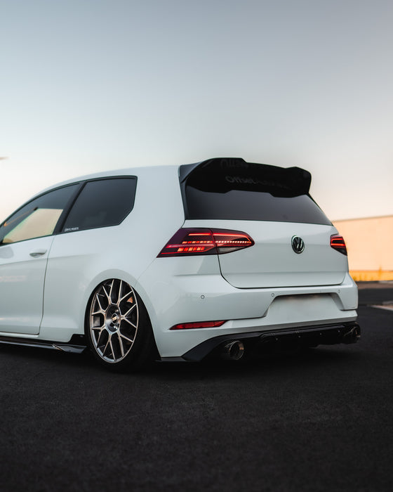 VW Golf, Golf GTI & Golf R Mk7 & Mk7.5 EVO-1 Gloss Black Rear Spoiler