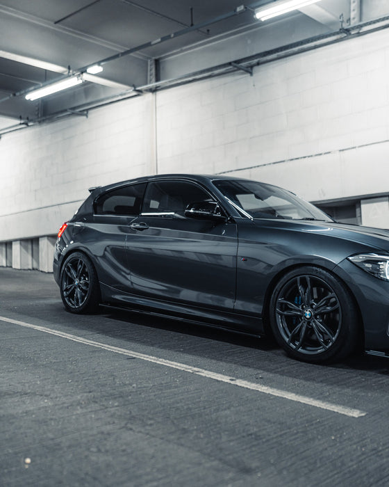 BMW 1 Series F20 F21 & 2 Series F22 EVO-1 Gloss Black Side Skirts by ZAERO (2011-2019), Side Skirts & Winglets, Zaero Design - AUTOID | Premium Automotive Accessories