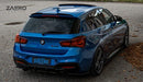 BMW M135i & M140i F20 F21 LCI EVO-1 Gloss Black Diffuser Side Spat Flap Extensions by ZAERO (2015-2019), Rear Diffusers, Zaero Design - AUTOID | Premium Automotive Accessories