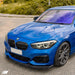 BMW 1 Series F20 F21 LCI EVO-1 Gloss Black Front Splitter by ZAERO (2015-2019), Front Lips & Splitters, Zaero Design - AUTOID | Premium Automotive Accessories