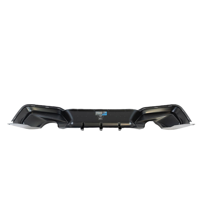 BMW 1 Series & M135i F20 Pre-LCI EVO-1 Gloss Black Rear Diffuser by ZAERO (2011-2015, F20 F21), Rear Diffusers, Zaero Design - AUTOID | Premium Automotive Accessories