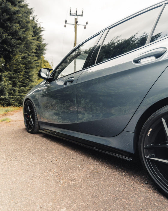 BMW 1 Series & M135i F40 EVO-1 Gloss Black Side Skirts by ZAERO (2019+), Side Skirts & Winglets, Zaero Design - AUTOID | Premium Automotive Accessories