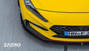 Hyundai i30 N EVO-1 Gloss Black Front Splitter by ZAERO (2018+, PD), Front Lips & Splitters, Zaero Design - AUTOID | Premium Automotive Accessories