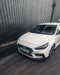 Hyundai i30 N EVO-1 Gloss Black Front Splitter by ZAERO (2018+, PD), Front Lips & Splitters, Zaero Design - AUTOID | Premium Automotive Accessories