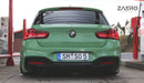 BMW 1 Series M Sport F20 F21 LCI Single Exit (118i 120i 120d 125i) EVO-1 Gloss Black Rear Diffuser by ZAERO (2015-2019), Rear Diffusers, Zaero Design - AUTOID | Premium Automotive Accessories