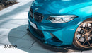 BMW M2 F87 EVO-S Gloss Black Front Splitter by ZAERO (2015-2018), Front Lips & Splitters, Zaero Design - AUTOID | Premium Automotive Accessories