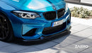 BMW M2 F87 EVO-S Gloss Black Front Splitter by ZAERO (2015-2018), Front Lips & Splitters, Zaero Design - AUTOID | Premium Automotive Accessories