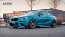 BMW M2 F87 EVO-S Gloss Black Front Splitter by ZAERO (2015-2018), Front Lips & Splitters, Zaero Design - AUTOID | Premium Automotive Accessories