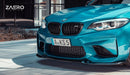 BMW M2 F87 EVO-S Gloss Black Front Splitter by ZAERO (2015-2018), Front Lips & Splitters, Zaero Design - AUTOID | Premium Automotive Accessories