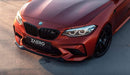 BMW M2 Competition F87 EVO-S Gloss Black Front Splitter by ZAERO (2018-2021), Front Lips & Splitters, Zaero Design - AUTOID | Premium Automotive Accessories